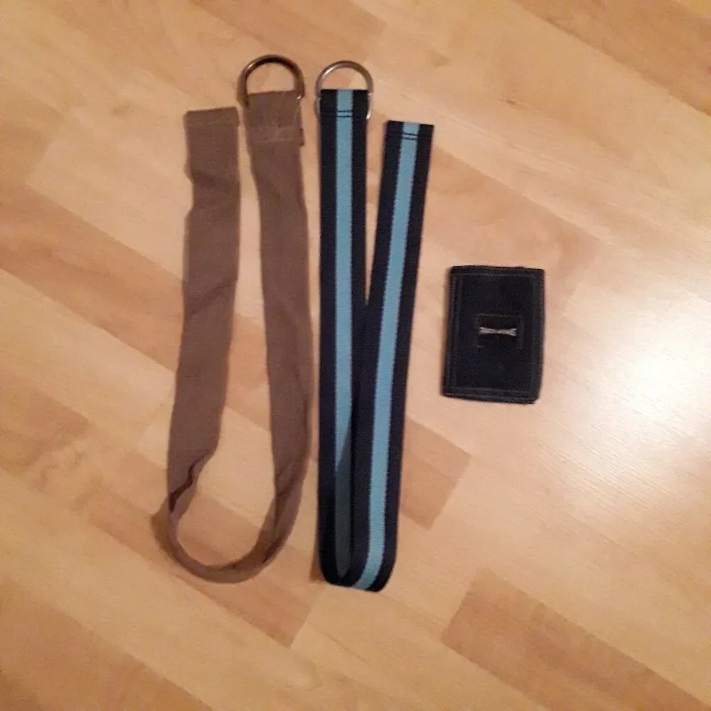 Child's belts and wallet bundle